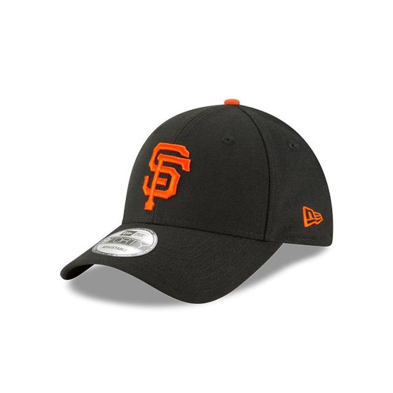 MLB San Francisco Giants Jr The League 9Forty Adjustable (DGJ1333) - Black New Era Caps